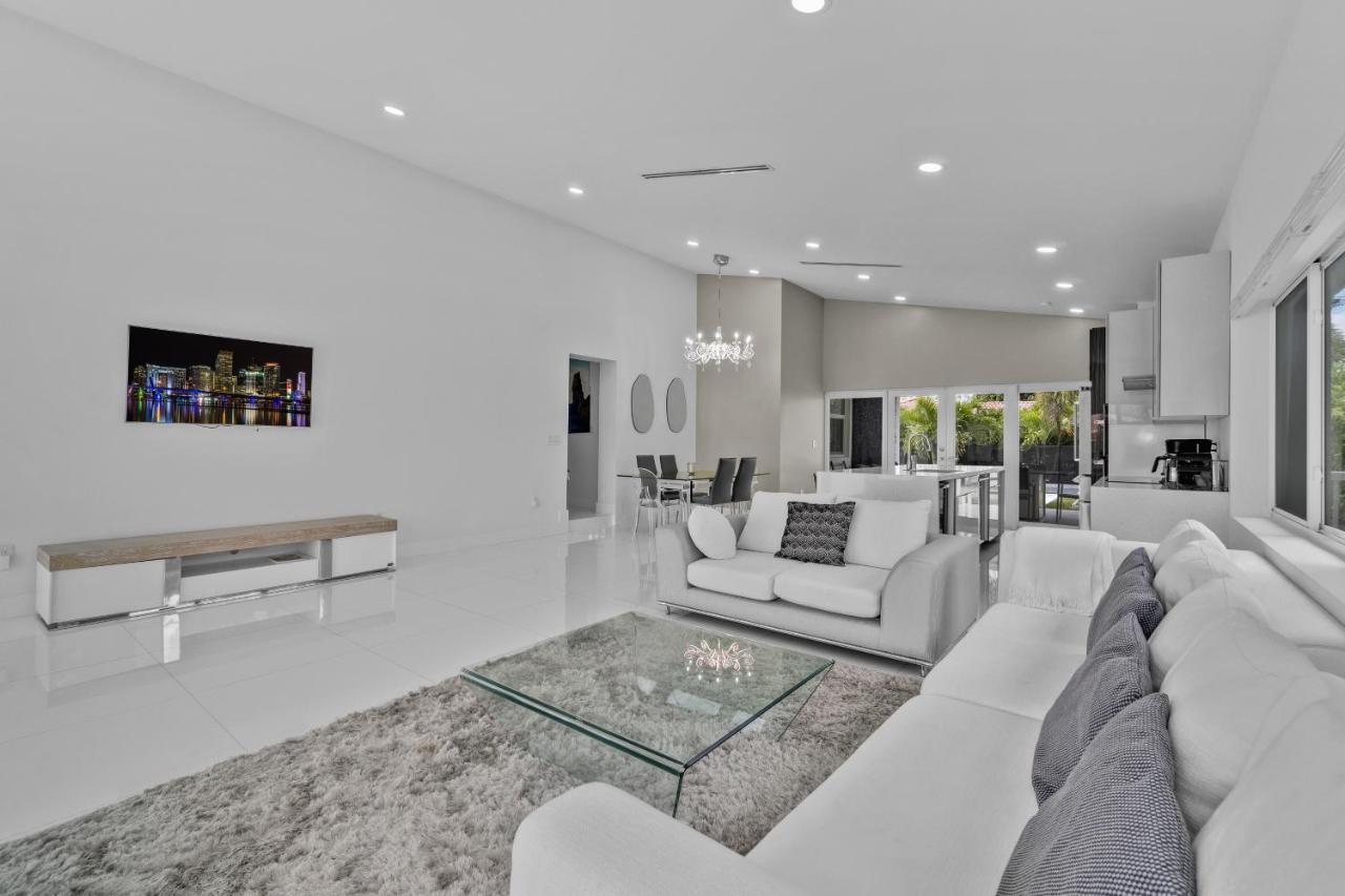 Luxury House 4 Beds Heated Pool W Jaccuzzi Apartment North Bay Village Exterior foto