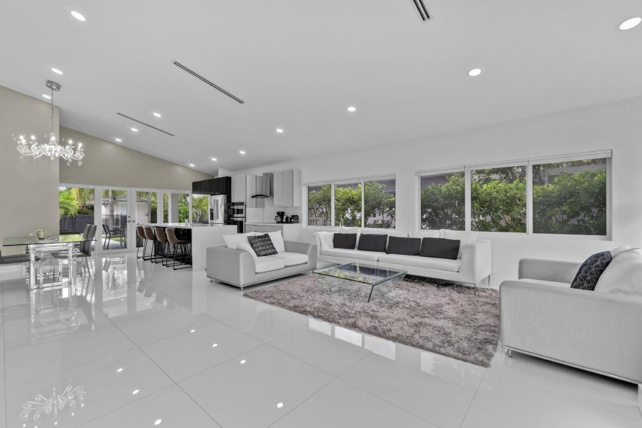 Luxury House 4 Beds Heated Pool W Jaccuzzi Apartment North Bay Village Exterior foto
